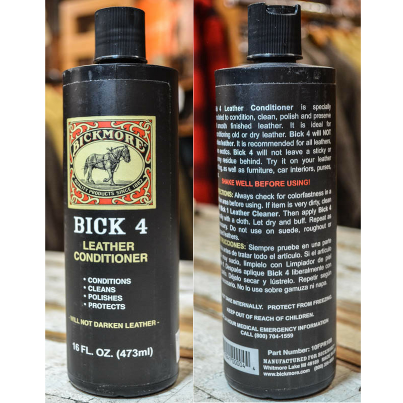  Bick 4 Leather Conditioner and Leather Cleaner 8 oz