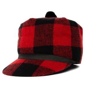 Crown Cap Buffalo Check Stockman Cap