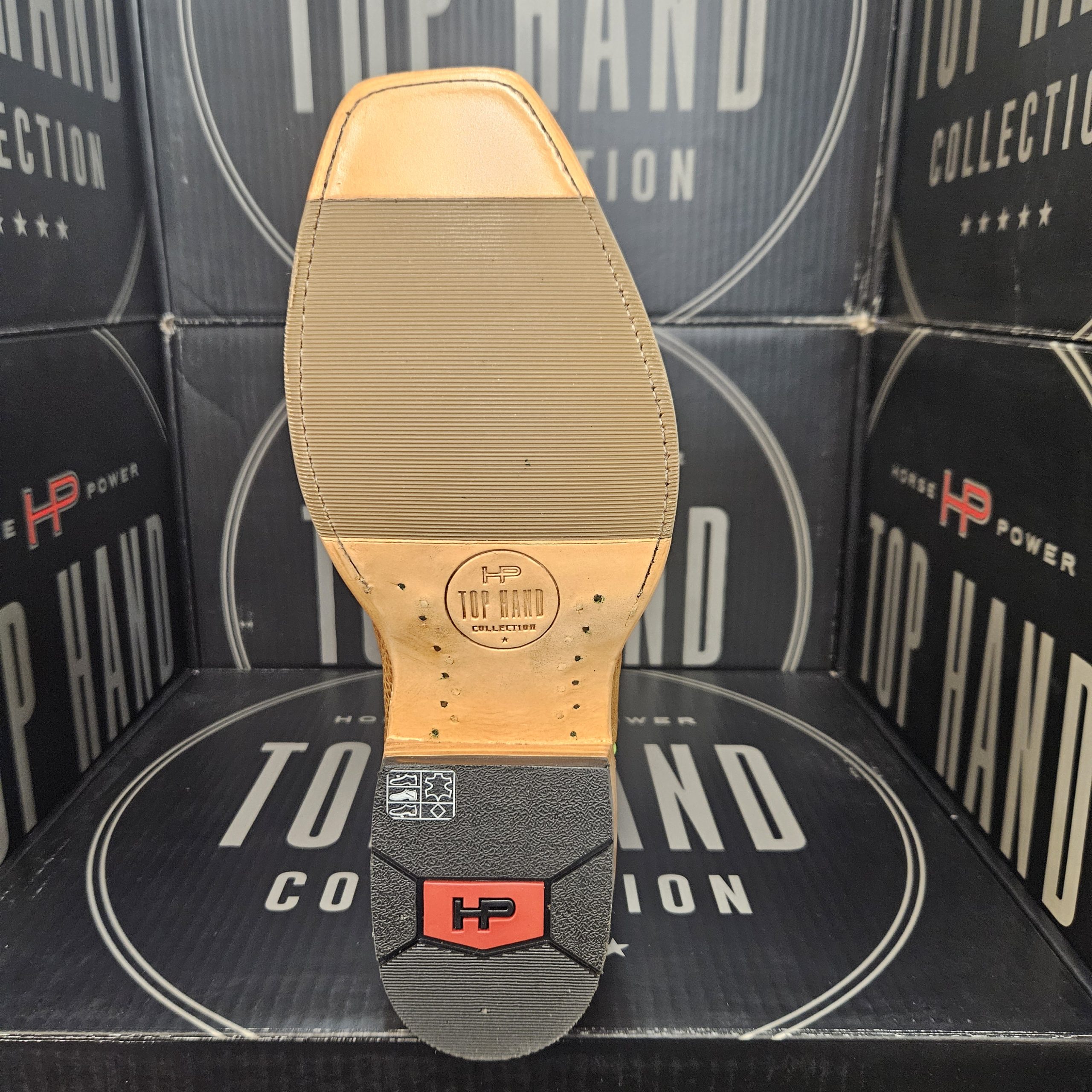 Top Hand HP9530 Antique Saddle Smooth Ostrich - Little Joe's Boots