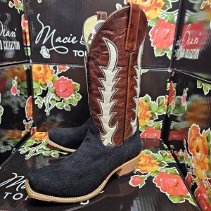 Macie Bean M9523 Black Suede
