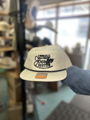 LJB Flat Bill Rope Hat Birch