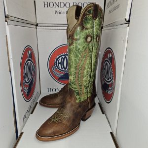 Hondo Boots 2026 Tan Waxy Cowhide