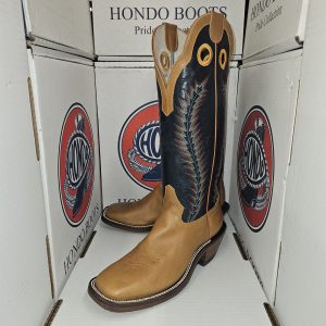 Hondo Boots 4014 Honey Crazy Horse