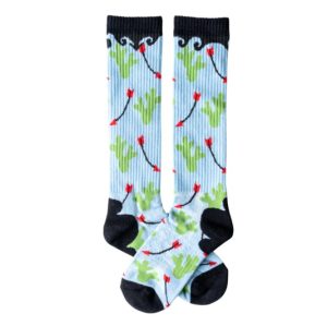 Lucky Chuck Cowboy Compass Performance Boot Socks
