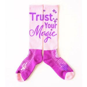 Lucky Chuck Trust Your Magic Performance Boot Socks