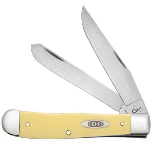 W.R. Case Yellow Synthetic CS Trapper with Clip