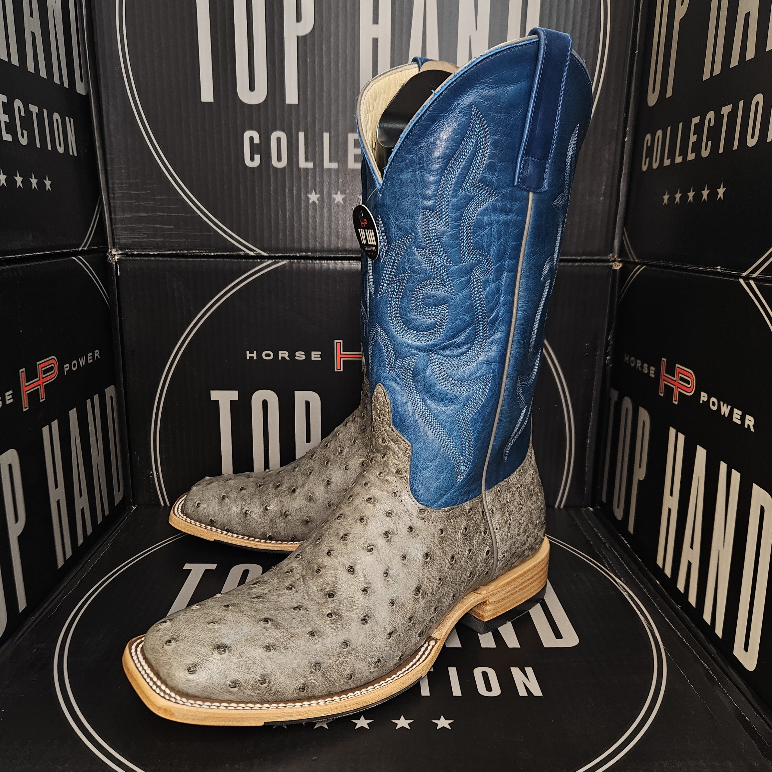 Top Hand HP8089 Serpentine Bruciato FQ Ostrich