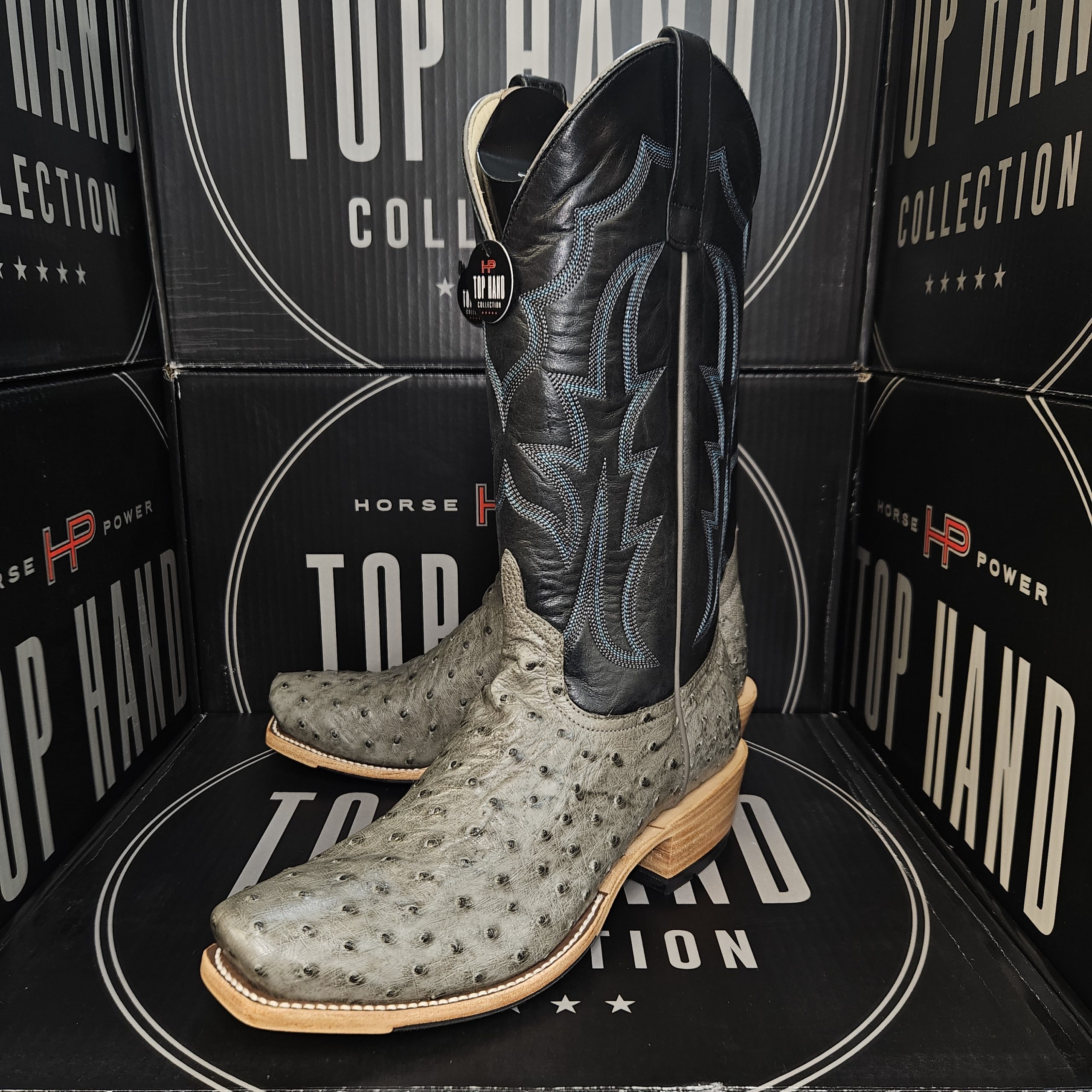 Top Hand HP9549 Serpentine Bruciato F.Q. Ostrich