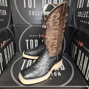 Top Hand HPC501 Black F.Q. Ostrich Crepe Sole