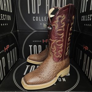 Top Hand HPC505 Kango Tobacco Smooth Ostrich Crepe Sole