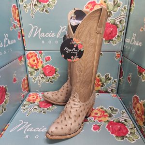 Macie Bean M4006 Tan Vintage F.Q. Ostrich