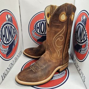 Hondo Boots 2100 Tan Waxy