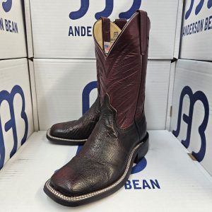 Anderson Bean Black Cherry Smooth Ostrich 362401